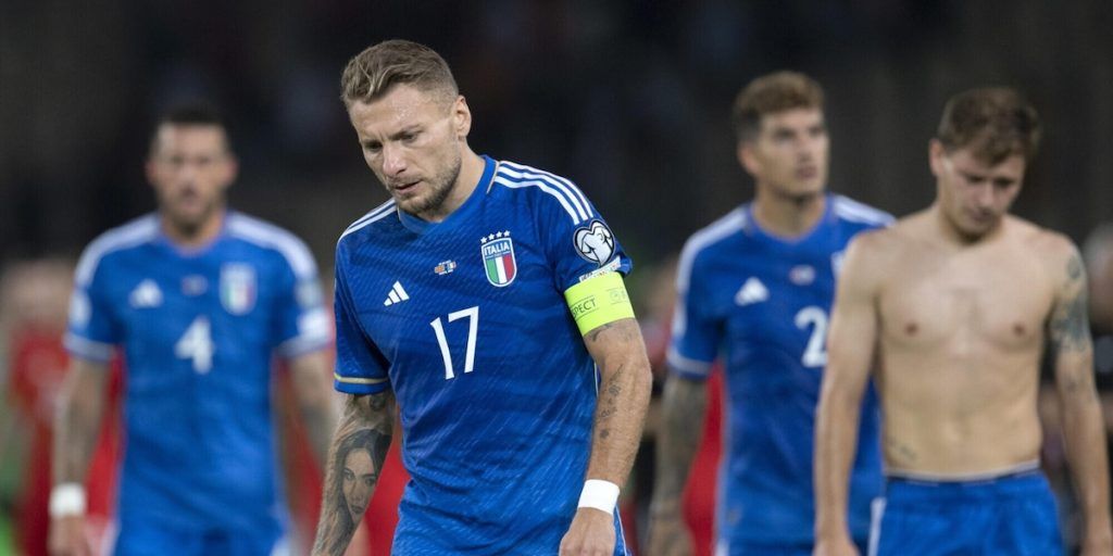 Match nul entre la Macédoine du Nord et l'Italie lors de la Coupe d'Europe des Nations