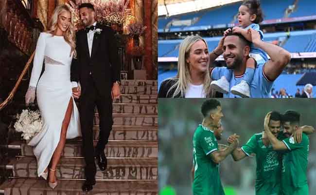 Riyad Mahrez et Taylor Ward : Une Deuxième Célébration de Mariage