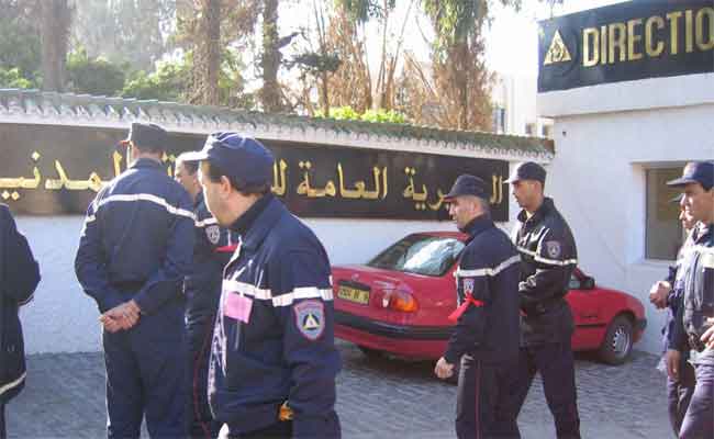 Mouvement partiel dans le corps de la Protection Civile