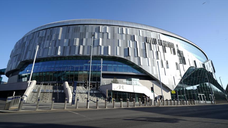 Un homme arrêté pour les dégâts causés au stade Tottenham Hotspur