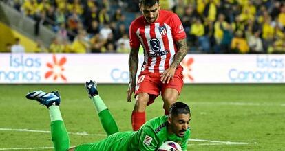 Las Palmas met fin à la séquence de victoires de l'Atletico Madrid avec 2-1