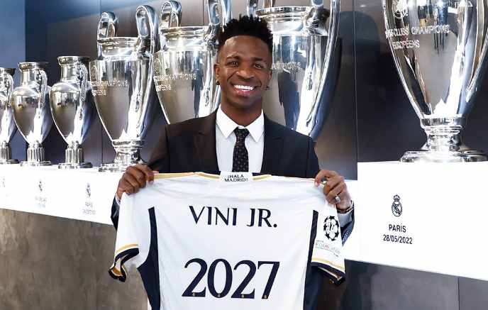 Le Real Madrid prolonge le contrat de Vinicius Jr pour les années à venir