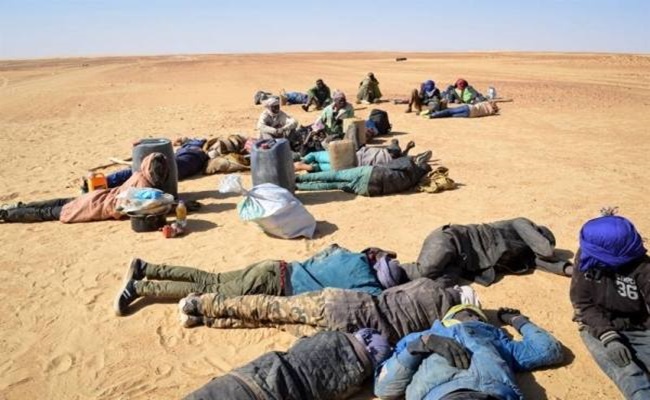 L'armée algérienne qui libérera la Palestine !!! Viole et vole les migrants arabes et africains