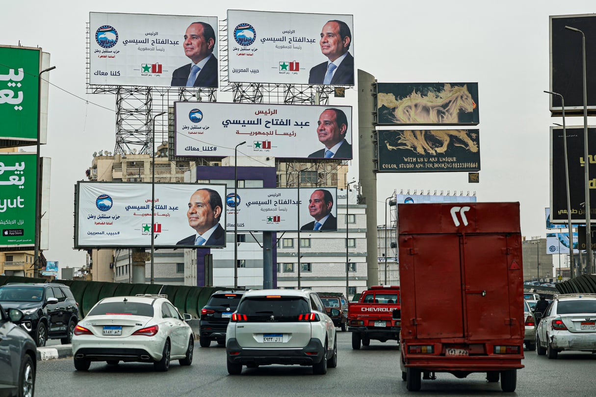 Le président Egyptien Al- Sissi remporte un nouveau mandat avec une victoire écrasante