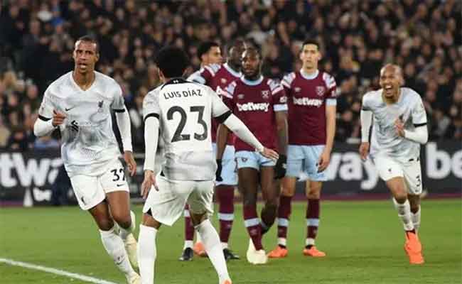 Liverpool décroche sa 19e demi-finale de la League Cup avec un 5-1 éclatant face à West Ham