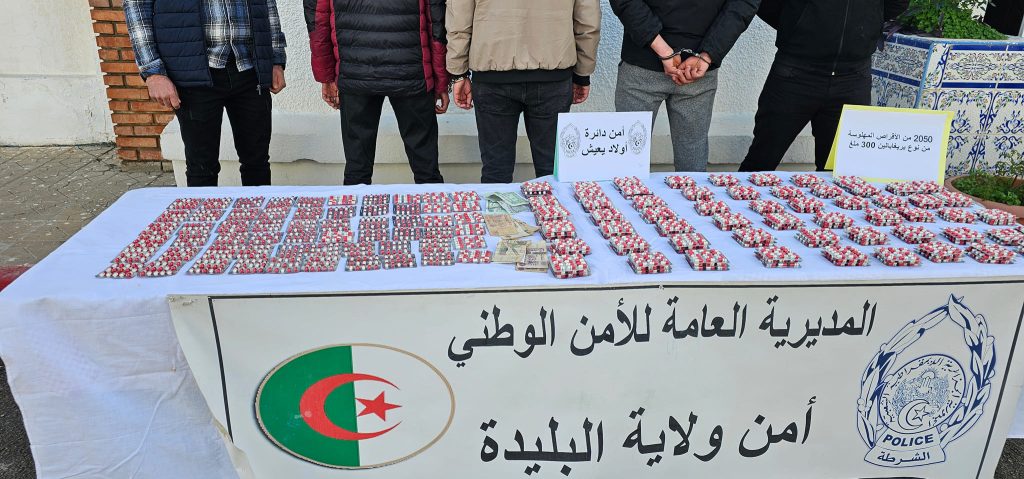 Blida : démantèlement de deux réseaux de trafic de drogue