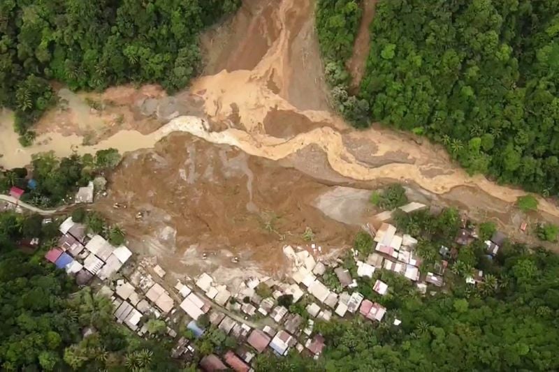 Glissements de terrain aux Philippines : 41 personnes portées disparues