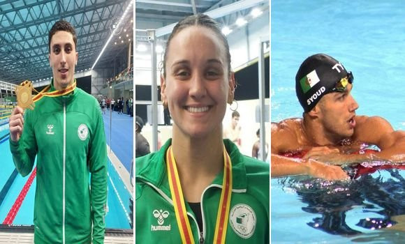 Jeux Africains-2023 : cinq médailles en natation pour l’Algérie dont trois d’or