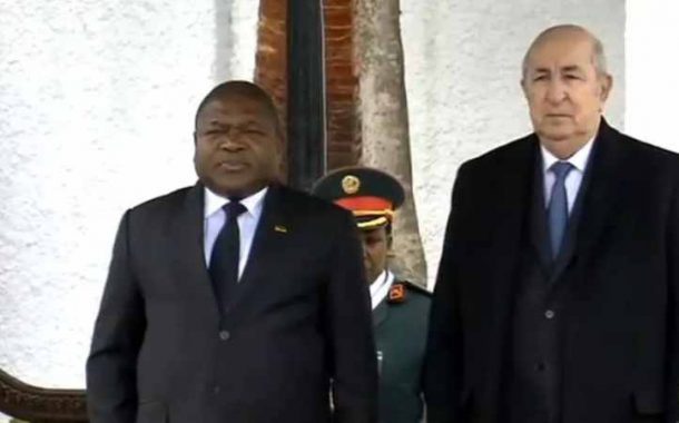 Le Président du Mozambique en visite officielle en Algérie à l'invitation du président Tebboune
