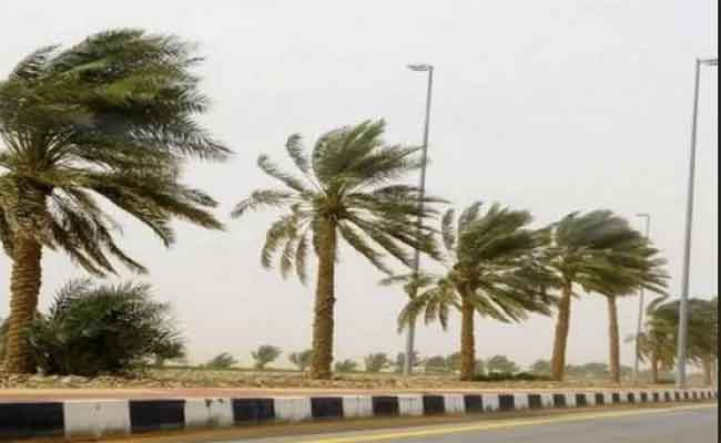 Alerte météo : Vents violents annoncés dans trois wilayas du sud de l'Algérie