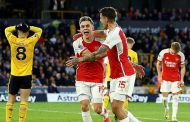 Arsenal remporte une victoire précieuse contre Wolverhampton en Premier League anglaise