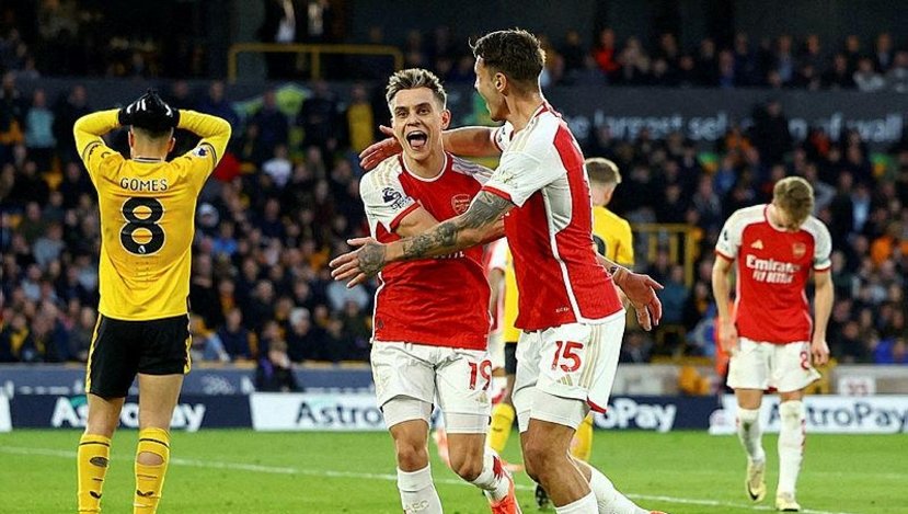 Arsenal remporte une victoire précieuse contre Wolverhampton en Premier League anglaise