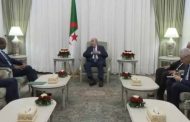 Abdelmadjid Tebboune reçoit le président de la chambre des communes du Canada