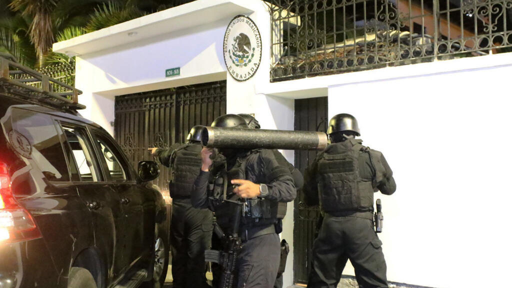Réaction de l'ONU à l'assaut de l'ambassade du Mexique à Quito par la police équatorienne