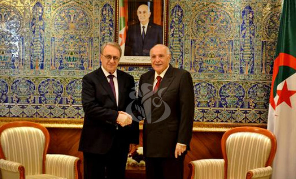 Le ministre algérien des affaires étrangères accueille son homologue russe