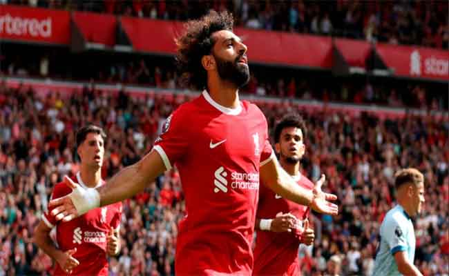 Salah propulse Liverpool en tête avec une victoire cruciale contre Brighton