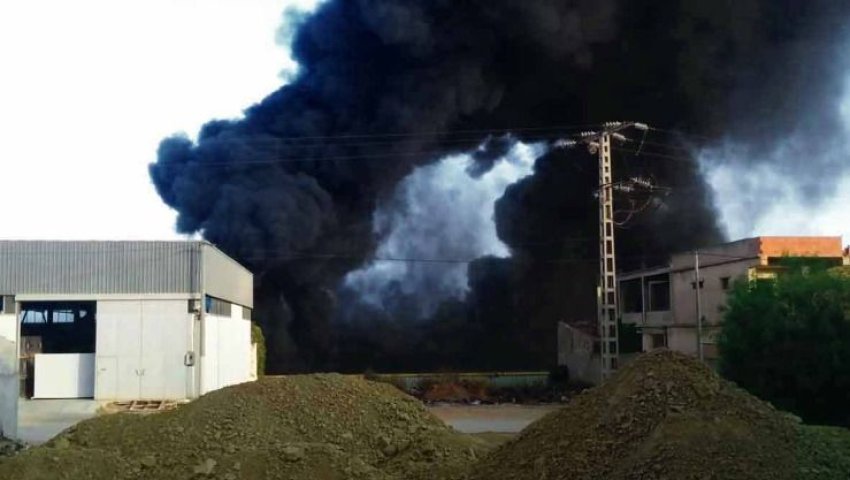 Sarouel : incendie dévastateur frappe la zone industrielle