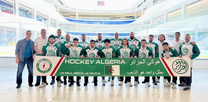 L'Équipe algérienne de hockey sur glace remporte la Dream Nations Cup