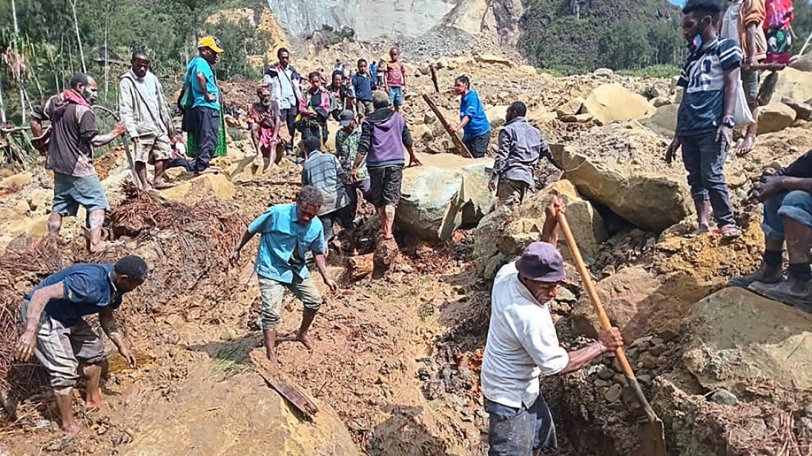 Urgence en Papouasie-Nouvelle-Guinée : 7 900 Personnes évacuées suite à un Risque d'Éboulement