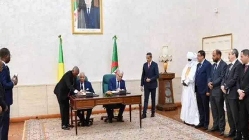 Signature d'un accord de coopération parlementaire entre l'Algérie et la République du Congo