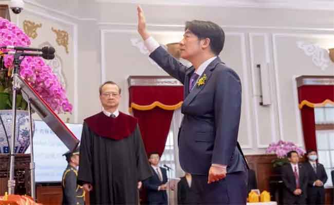 Le nouveau président taïwanais s'engage à préserver la démocratie contre les menaces chinoises