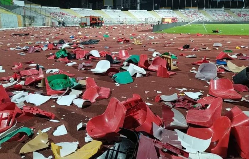Chaos et Vandalisme : 25 Milliards de dégâts au stade Chahid Hamlaoui