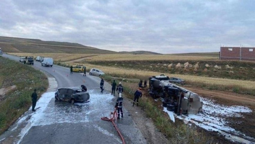 6 personnes tuées dans un accident effroyable à Aïn Abid