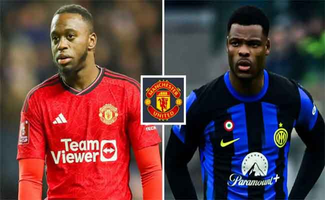 Manchester United envisage un échange avec l'Inter Milan : Aaron Wan-Bissaka contre Denzel Dumfries ?