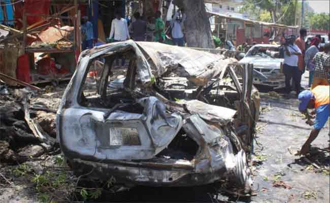 Terrorisme en Somalie : Une voiture piégée cible un café à Mogadiscio, 5 morts