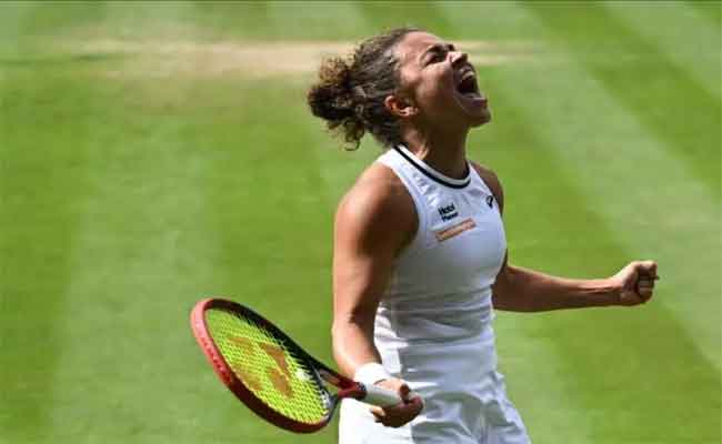 Paolini domine Vekic et file en finale de Wimbledon