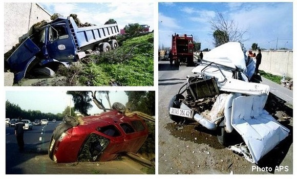 Bilan tragique : 45 décès et plus de 2000 blessés dans des accidents de la route du 4 au 10 août