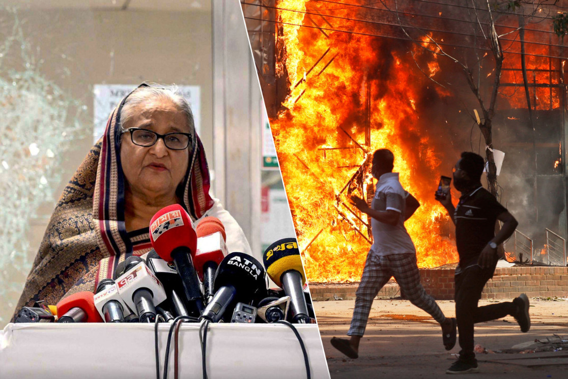 Démission du premier ministre du Bangladesh sous la pression des manifestants