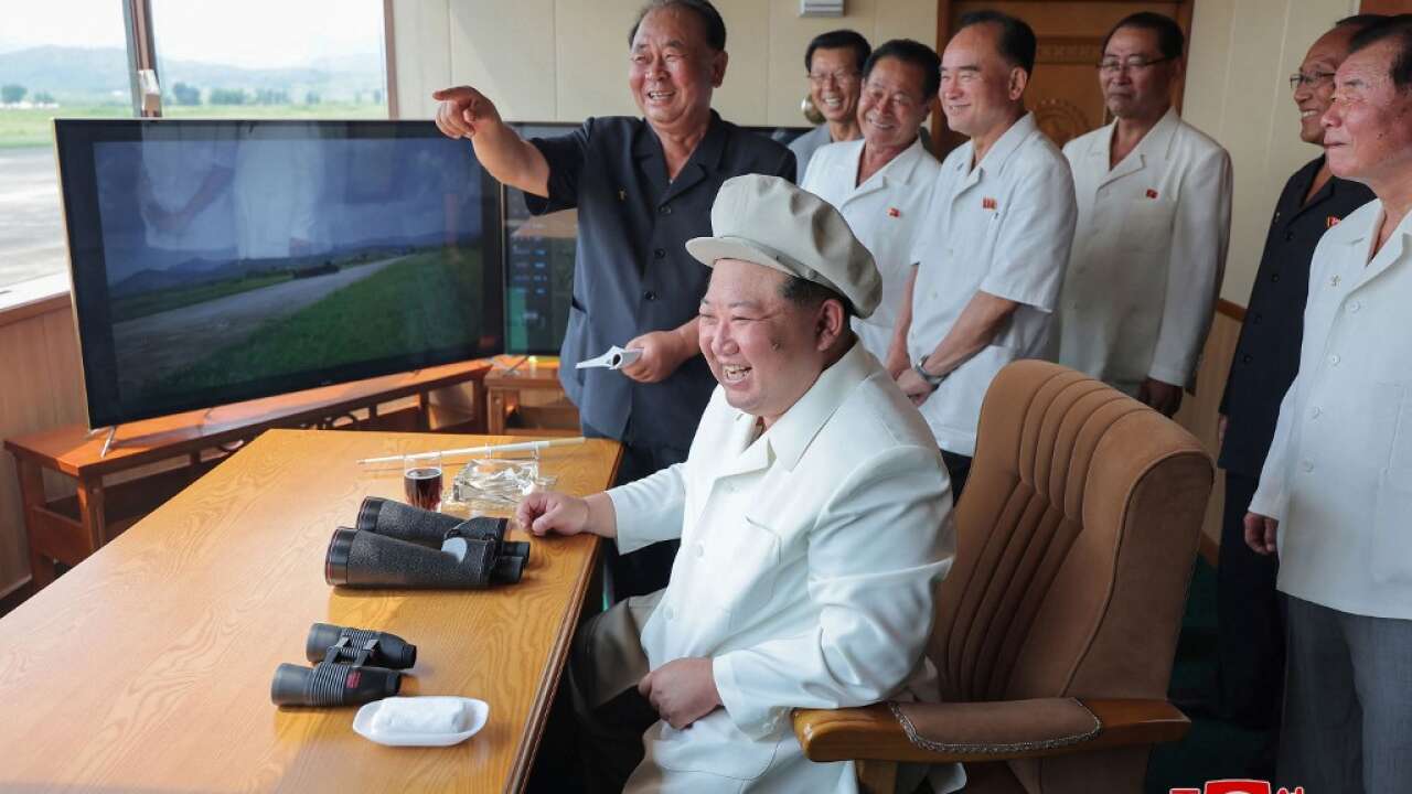 Kim Jong-un supervise les essais des drones suicides de la Corée du Nord