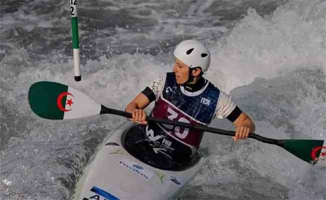 JO 2024 : L'Algérienne Carole Diana Bouzidi se qualifie pour les demi-finales du Kayak Cross