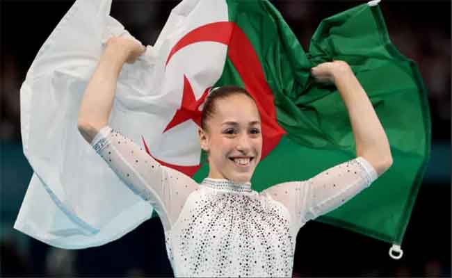 Kaylia Nemour en Or : première africaine sacrée aux JO en Gymnastique