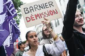 France : Des manifestations contre la nomination de Michel Barnier au poste de premier ministre