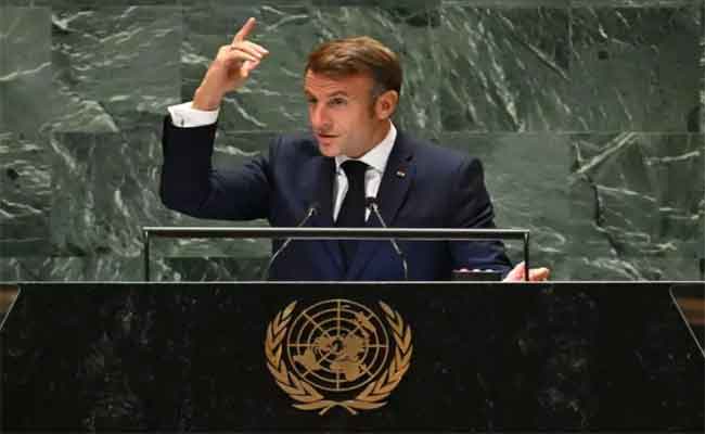 Macron Appelle Urgemment à un Cessez-le-Feu entre Israël et le Hezbollah lors de son discours à l'ONU