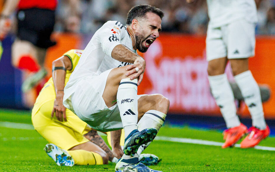 Real Madrid : Dani Carvajal face à une longue absence après une grave blessure au genou