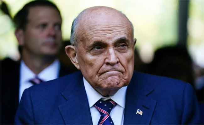 Rudy Giuliani contraint de céder son patrimoine pour indemniser ses victimes.