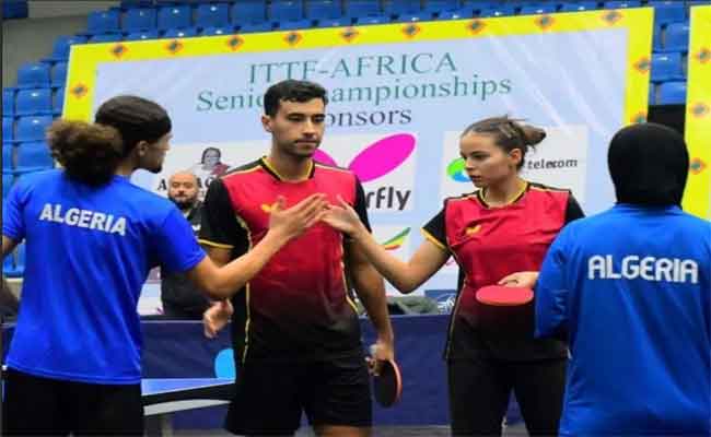 Championnats d’Afrique 2024 : L’Algérie accède au podium en double mixte !