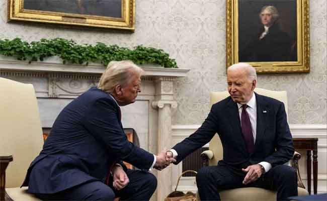 États-Unis : Biden et Trump s’entendent pour une transition pacifique à la Maison-Blanche