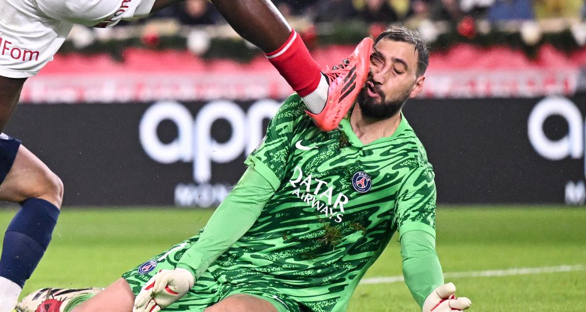 Monaco - PSG : Donnarumma gravement blessé, un premier diagnostic inquiétant