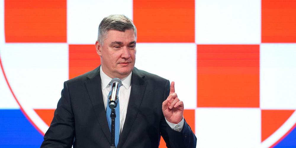 Zoran Milanovic réélu président de la Croatie : Une victoire écrasante contre le pouvoir en place