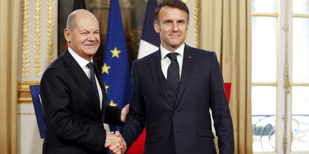 Union européenne : Macron et Scholz appellent à la solidarité contre les tarifs américains