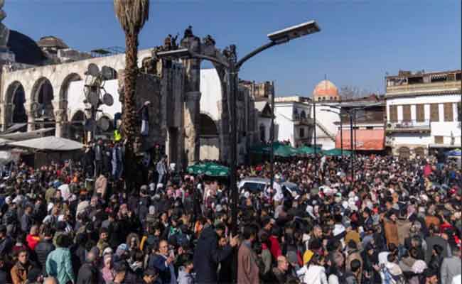 Damas : Une bousculade meurtrière à la mosquée des Omeyyades fait quatre morts