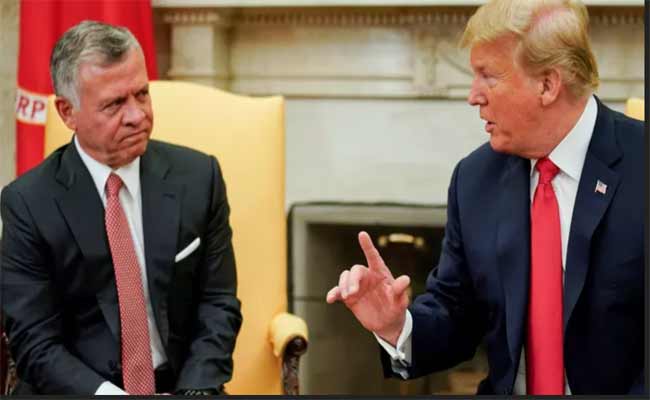 Trump rencontre le roi Abdallah II sous haute tension : la Jordanie joue la carte de la diplomatie