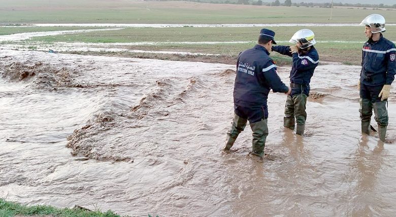 Inondations à Sidi Bel Abbés : la Protection civile en alerte face à la montée des oueds