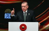 Forum diplomatique d'Antalya : Erdogan accuse Israël de saboter la révolution syrienne