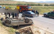 Accident de la route à Sidi Ali : 14 blessés dans le renversement d’un véhicule utilitaire