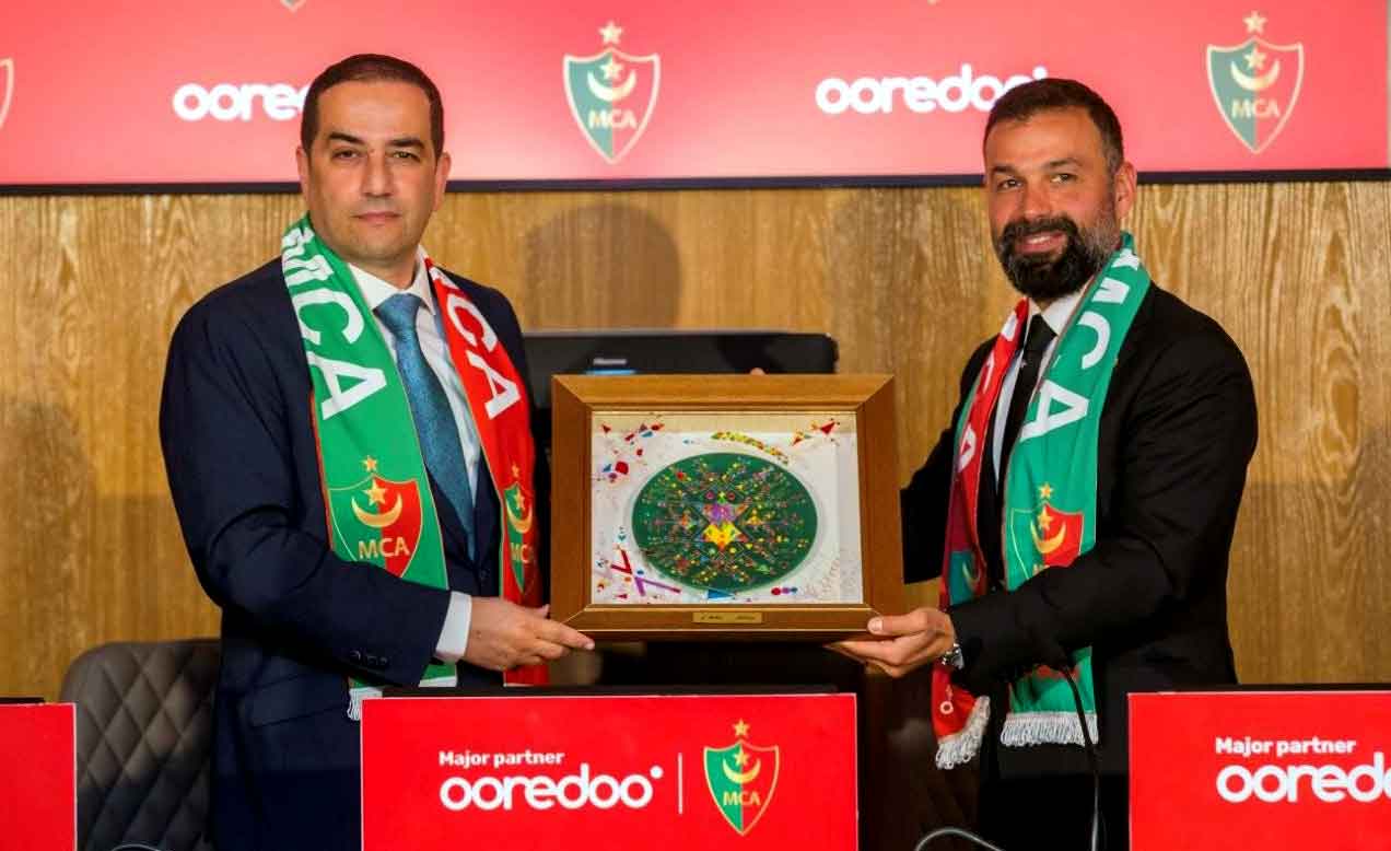 MCA – Ooredoo : Le contrat de sponsoring renouvelé pour soutenir l’ambition sportive du club